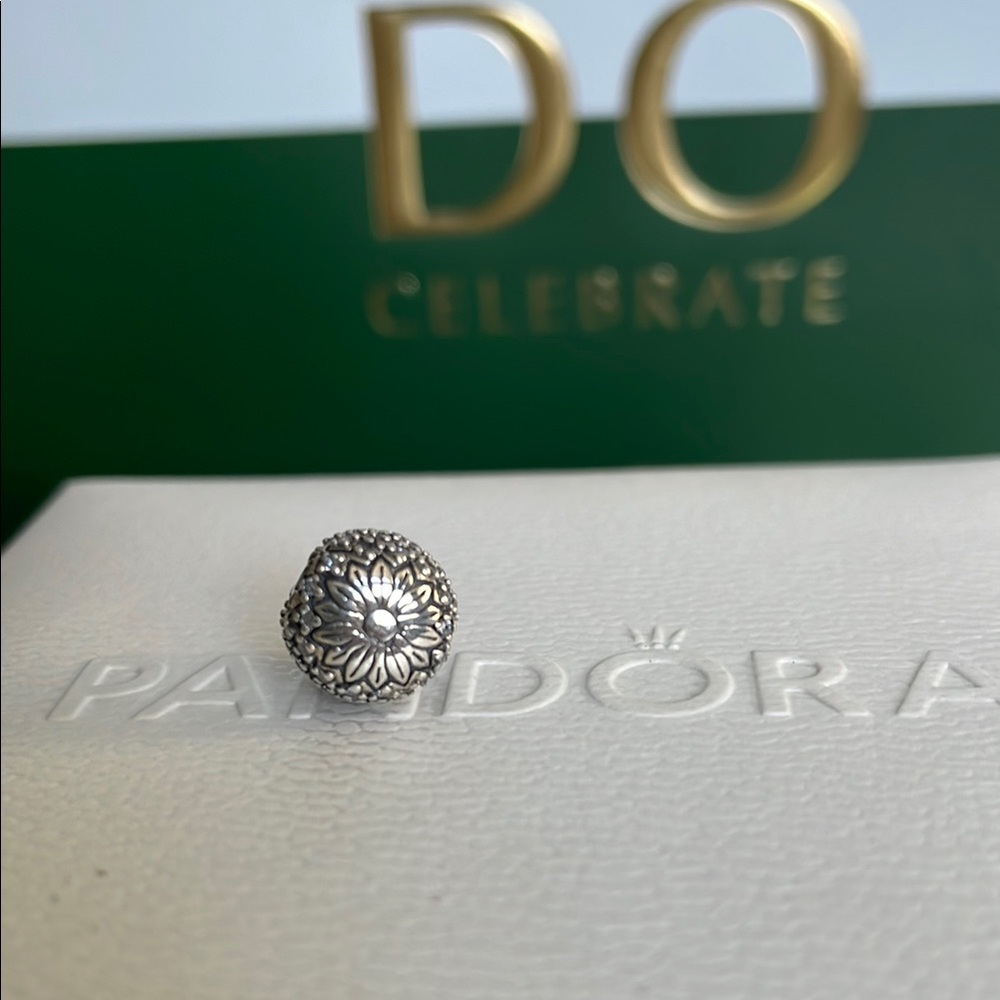 Pandora Perfect Pineapple CZ Silver Charm - Picture 7 of 8